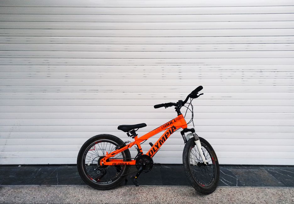 An illustration representing the word bicycle