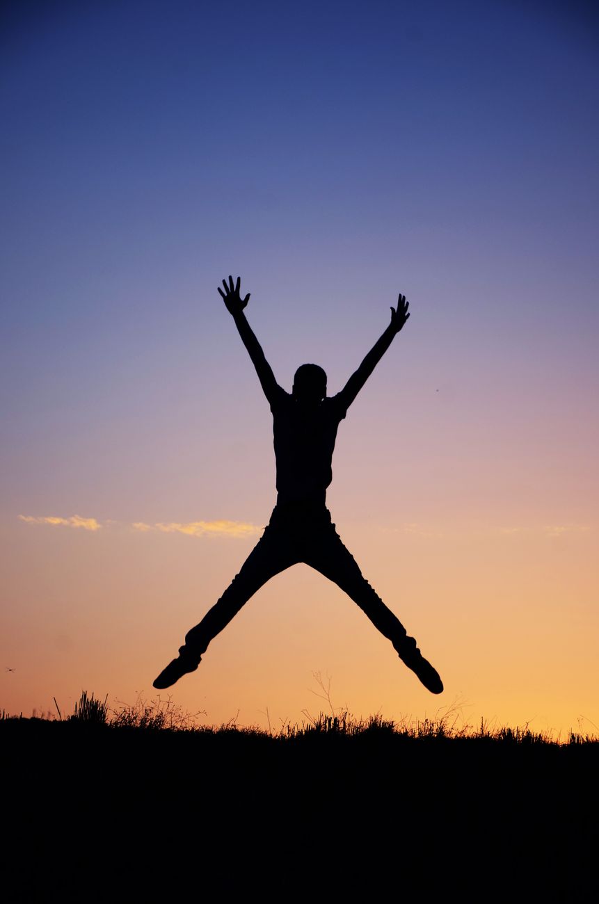 An illustration representing the word enthusiastic
